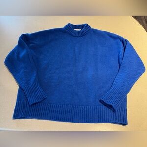 COS Vibrant Blue 100% wool sweater